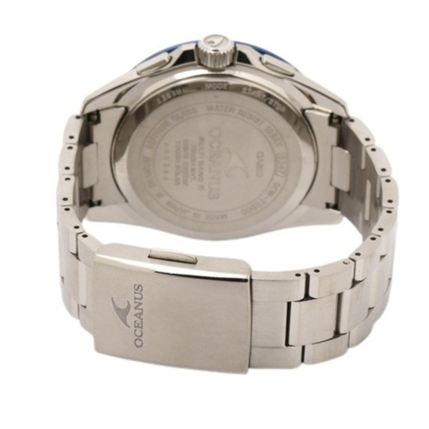 Casio Oceanus Classic Line Ocw T2600G 1Ajf Silver Black Dial Titanium