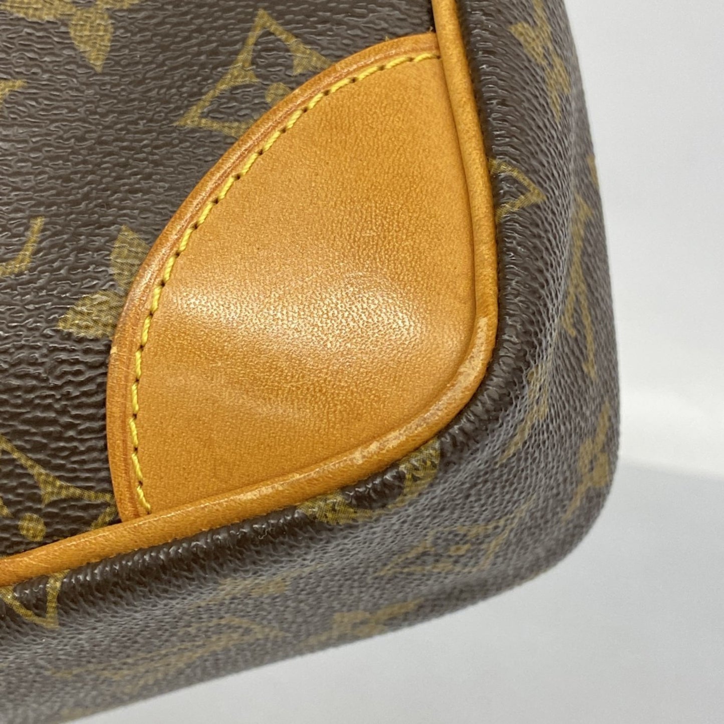Louis Vuitton Monogram Compigne 28 Clutch Bag M51845 Brown