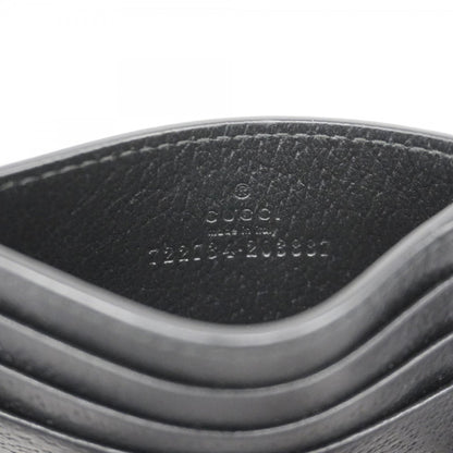 Gucci Business Card Case 722734 Leather Black