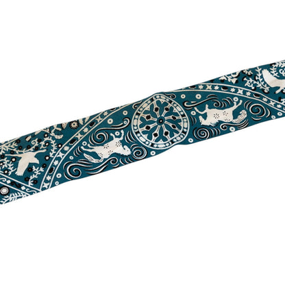 Hermes Herms Twilly Peuple Du Vent Scarf