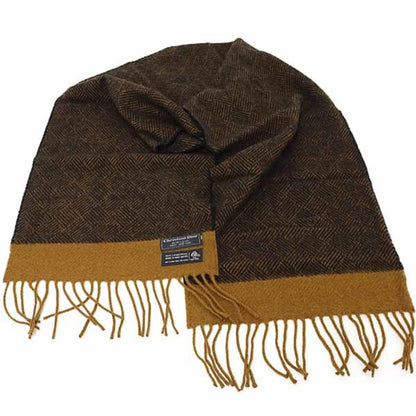 Christian Dior Monsieur Lambswool Scarf In Black