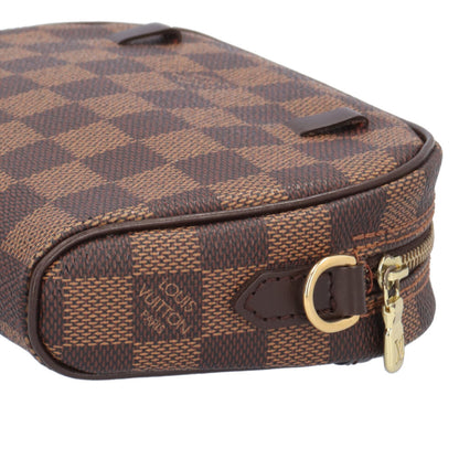 Canvas Louis Vuitton Shoulder Bag Damier