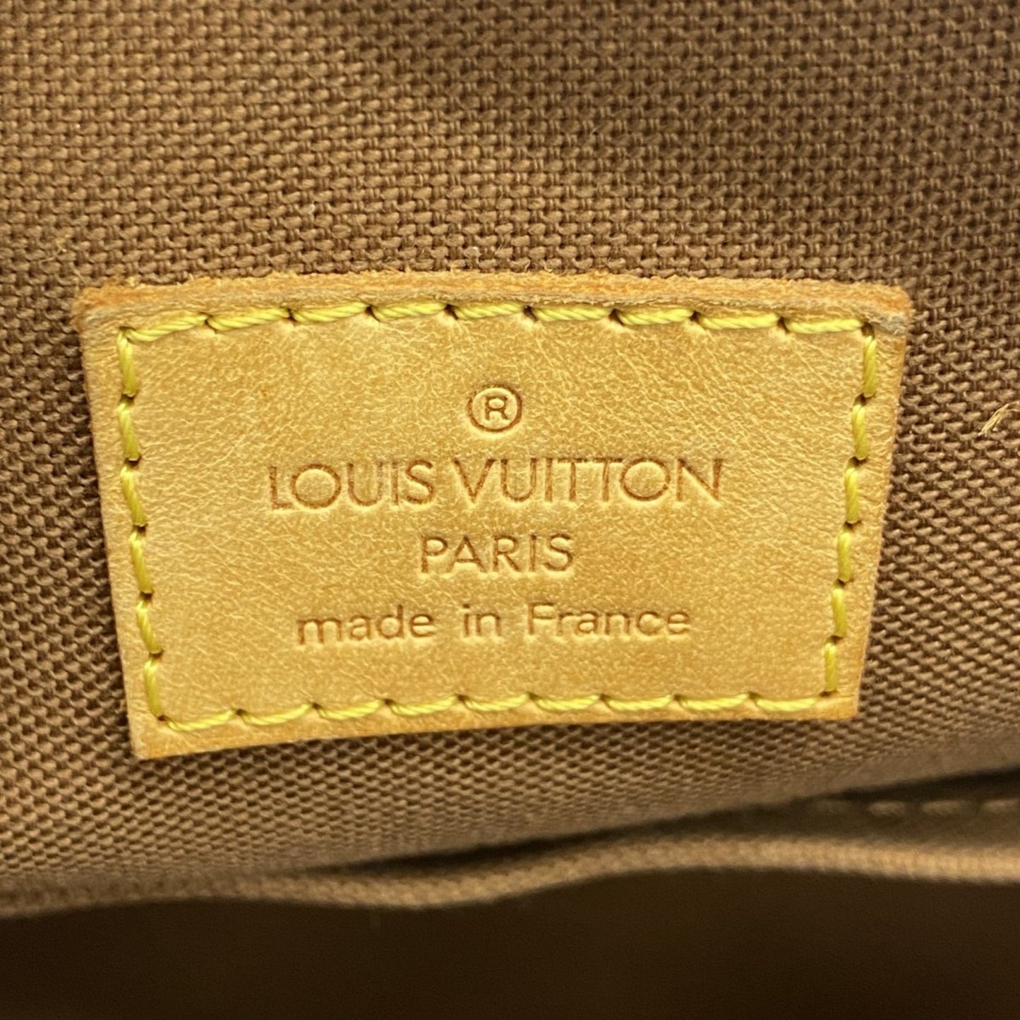 Louis Vuitton Monogram Batignolles Tote Bag M51156 Brown