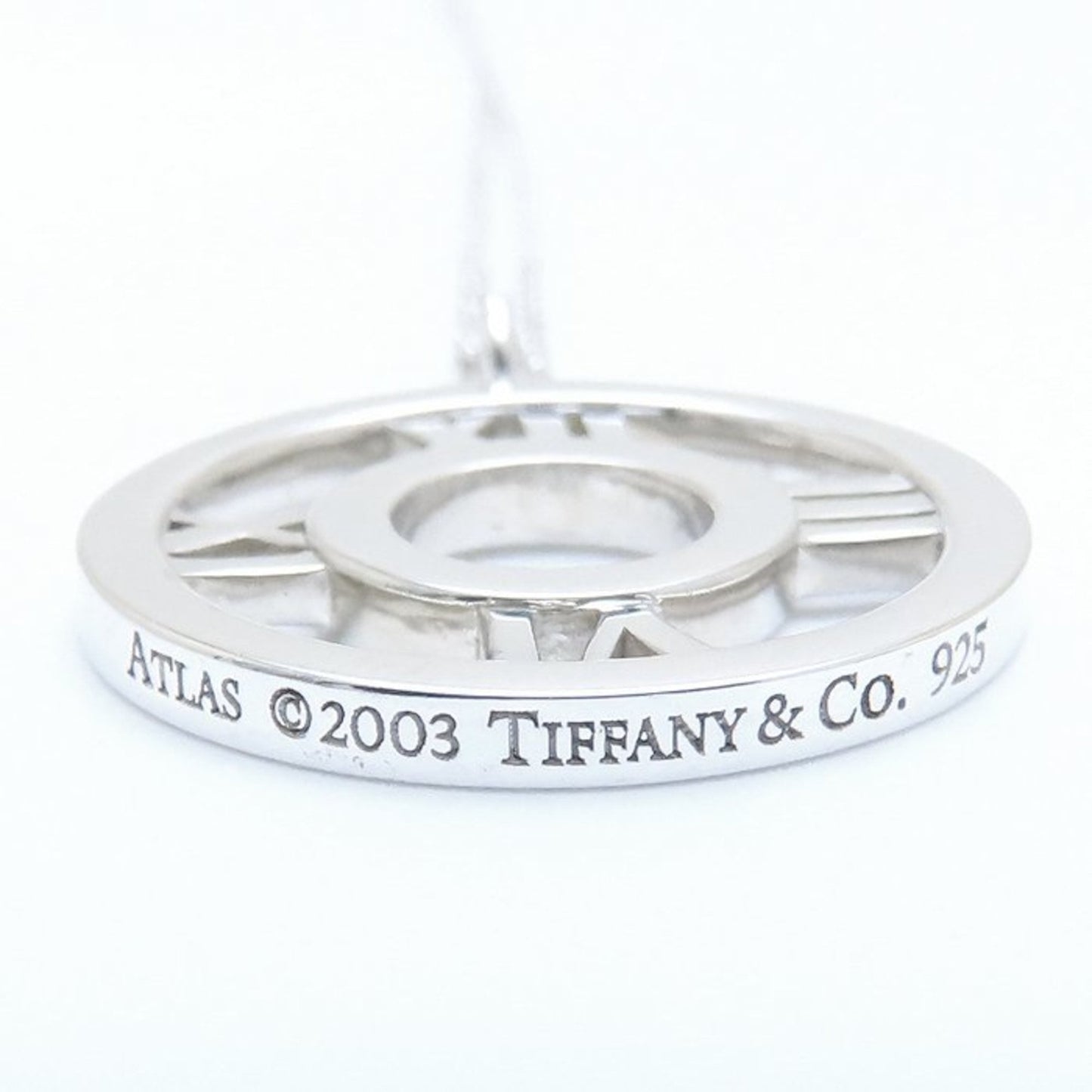 Tiffany & Co. Tiffany Atlas Circle Necklace In Sv925 For Women