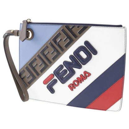 Leather Fendi Clutch Bag