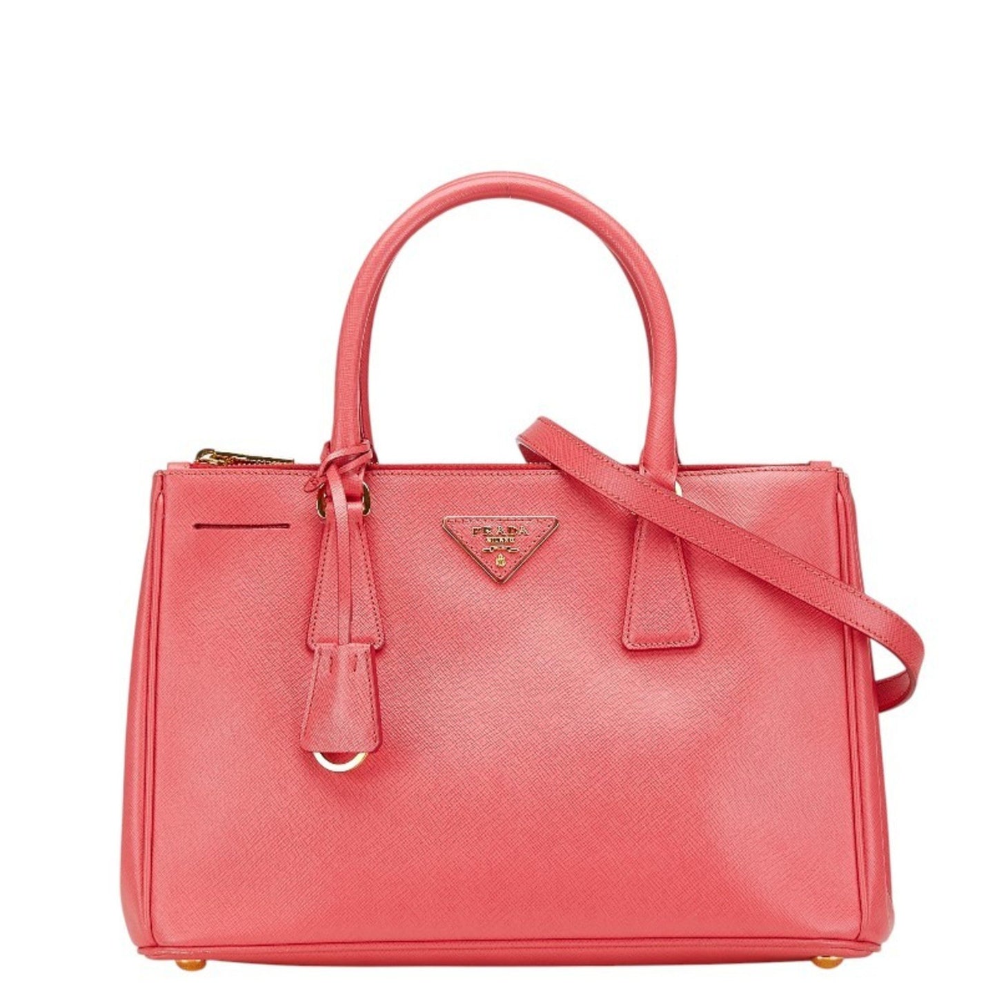 Prada Galleria Saffiano Handbag With Shoulder Strap