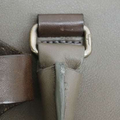 Salvatore Ferragamo Leather Large Tote Bag Greige Belt Flap
