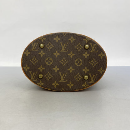 Louis Vuitton Monogram Bucket Pm Tote Bag M42238 Brown