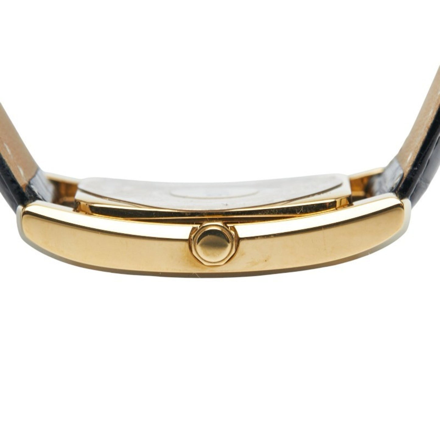 Fendi Classico Watch 7000G Quartz Beige Dial Stainless Steel Leather