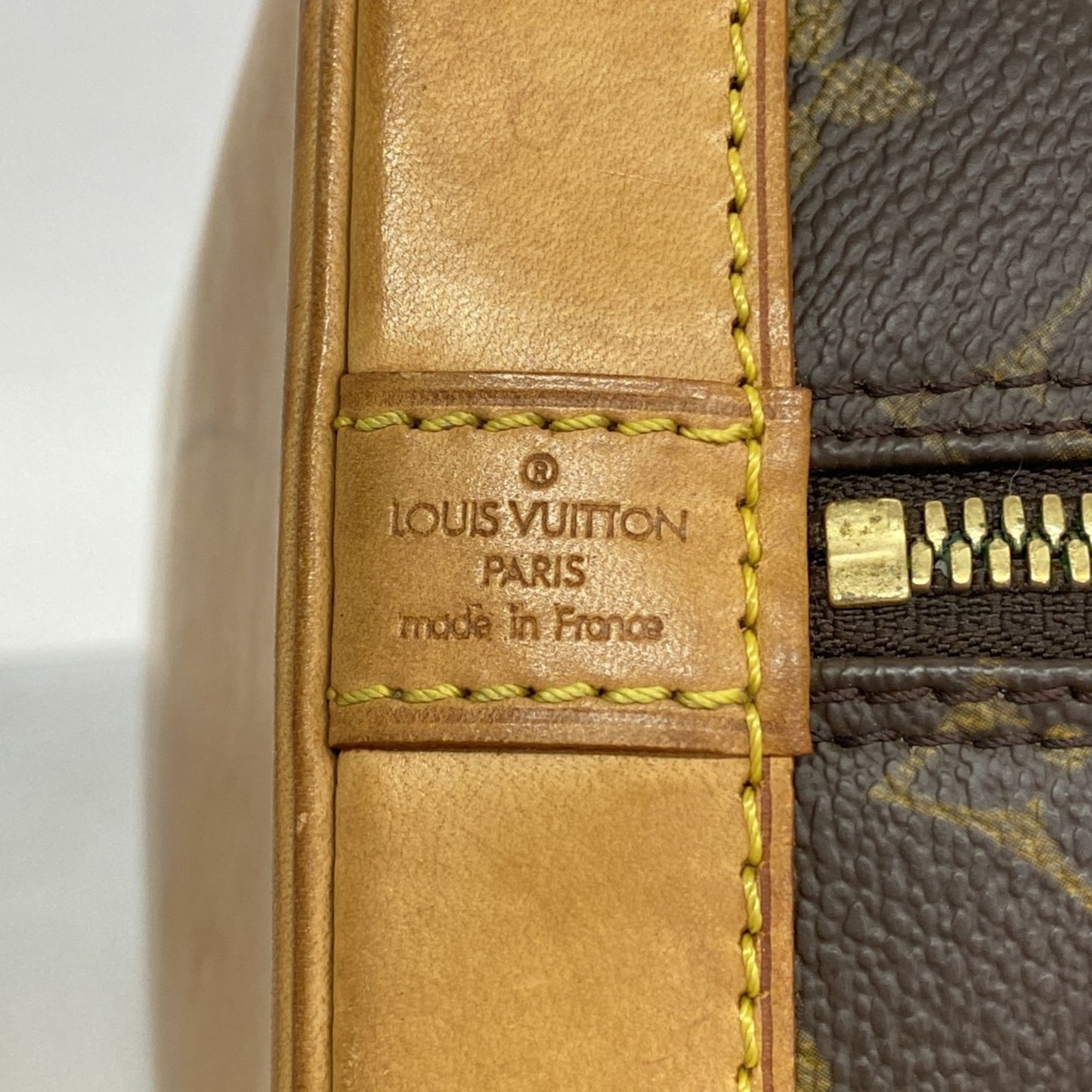 Louis Vuitton Monogram Alma Handbag M51130 Brown