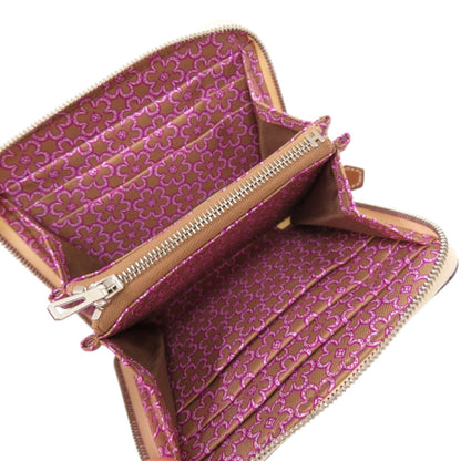 Unused Herms Azap Compact Silkin Epsom Leather Nata U Stamp (Made In 2022) White Coin Case Wallet