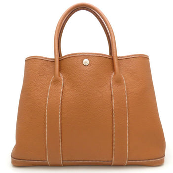 Hermes Garden 36 Pm Handbag K Stamp 2007 Negonda Gold 352485