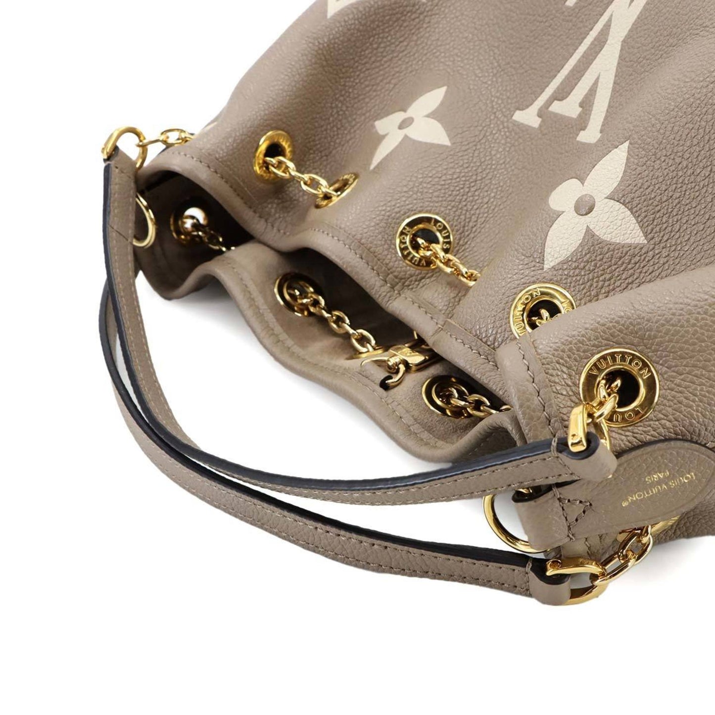 Louis Vuitton Two-Tone Monogram Empreinte Lv Bundle 2-Way Handbag/Shoulder Bag In Leather