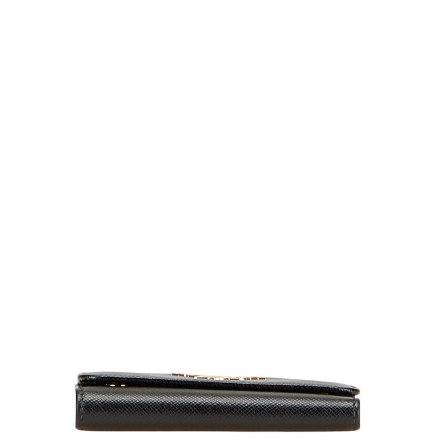 Prada 4-Ring Key Case In Black