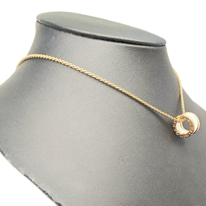 Bvlgari B-Zero 1 Necklace In 18K White Ceramic With 750 K Gold