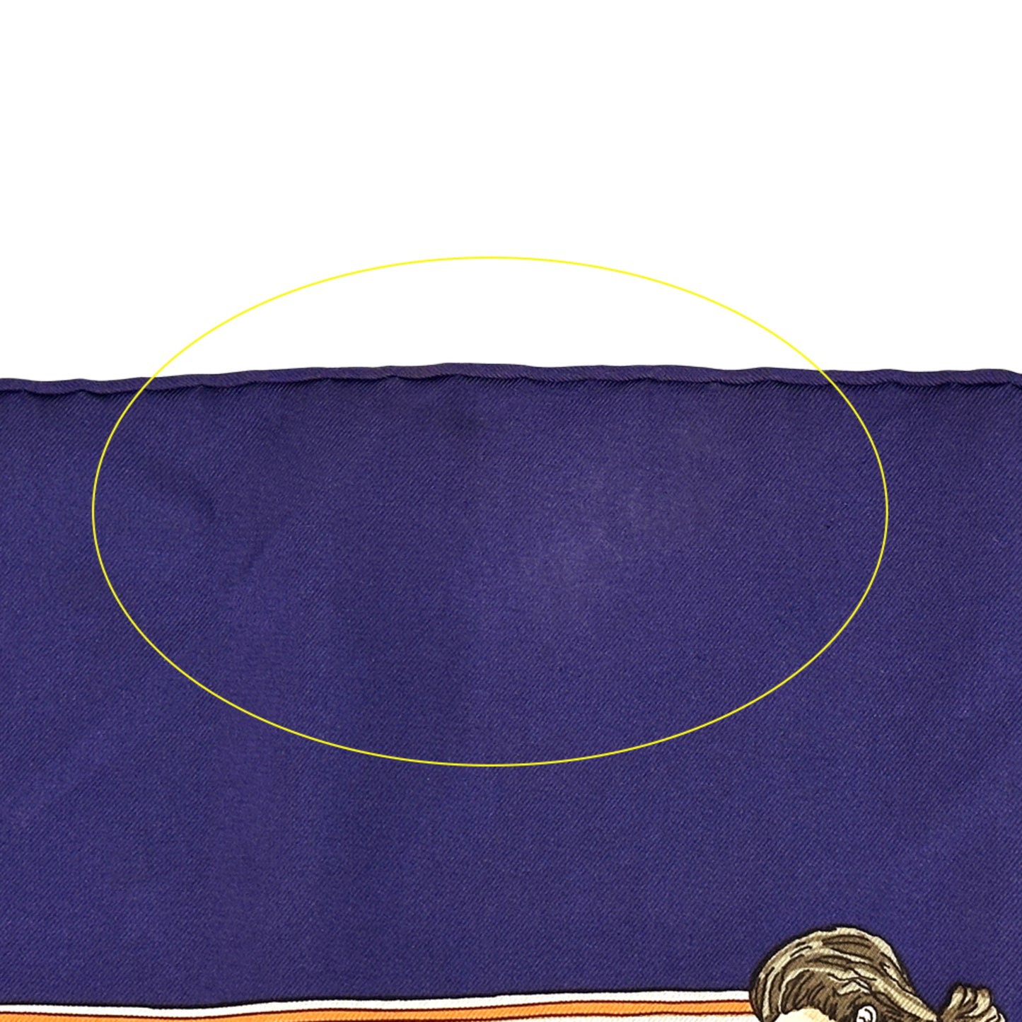 Herms Hermes Scarf/Muffler Carr 90 "Au Fil De La Soie" (As The Silk Thread Moves)