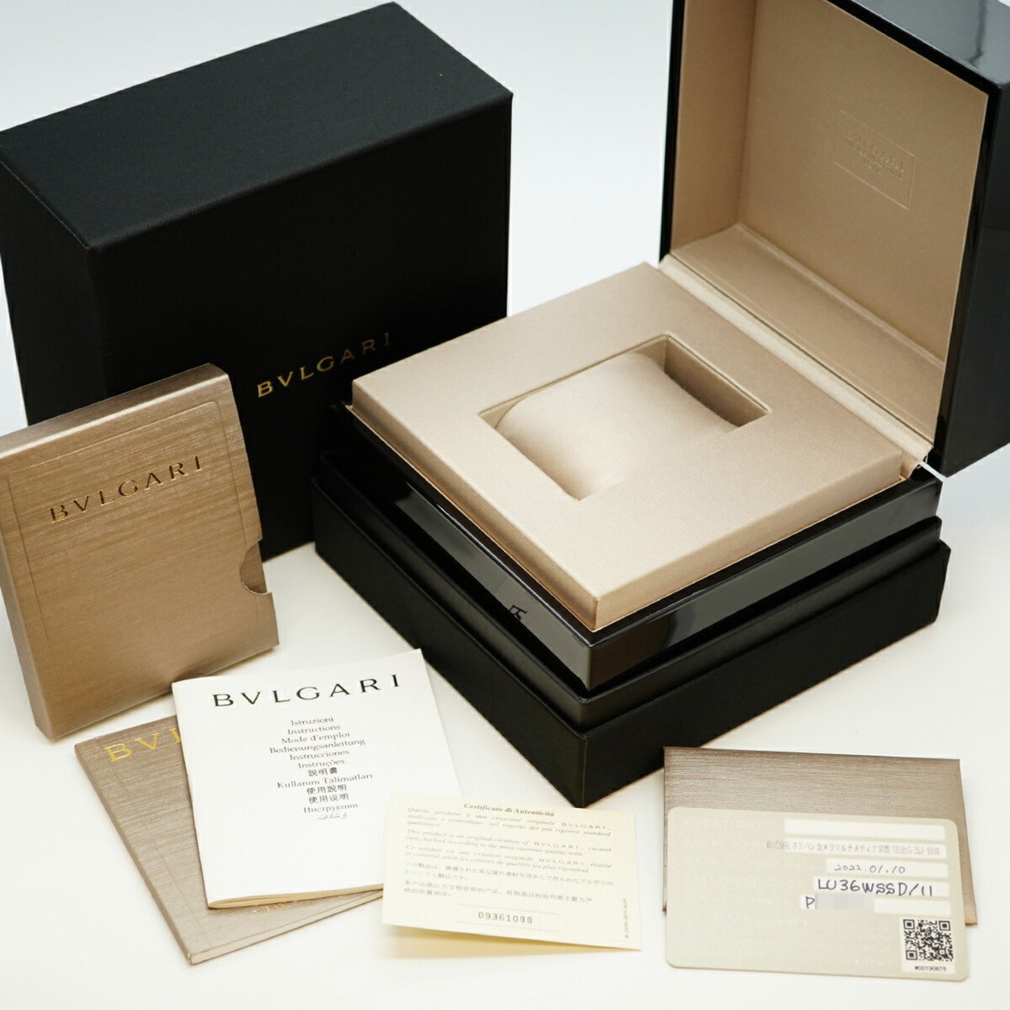 Bvlgari Lucea Lu36Wssd 11 White Dial