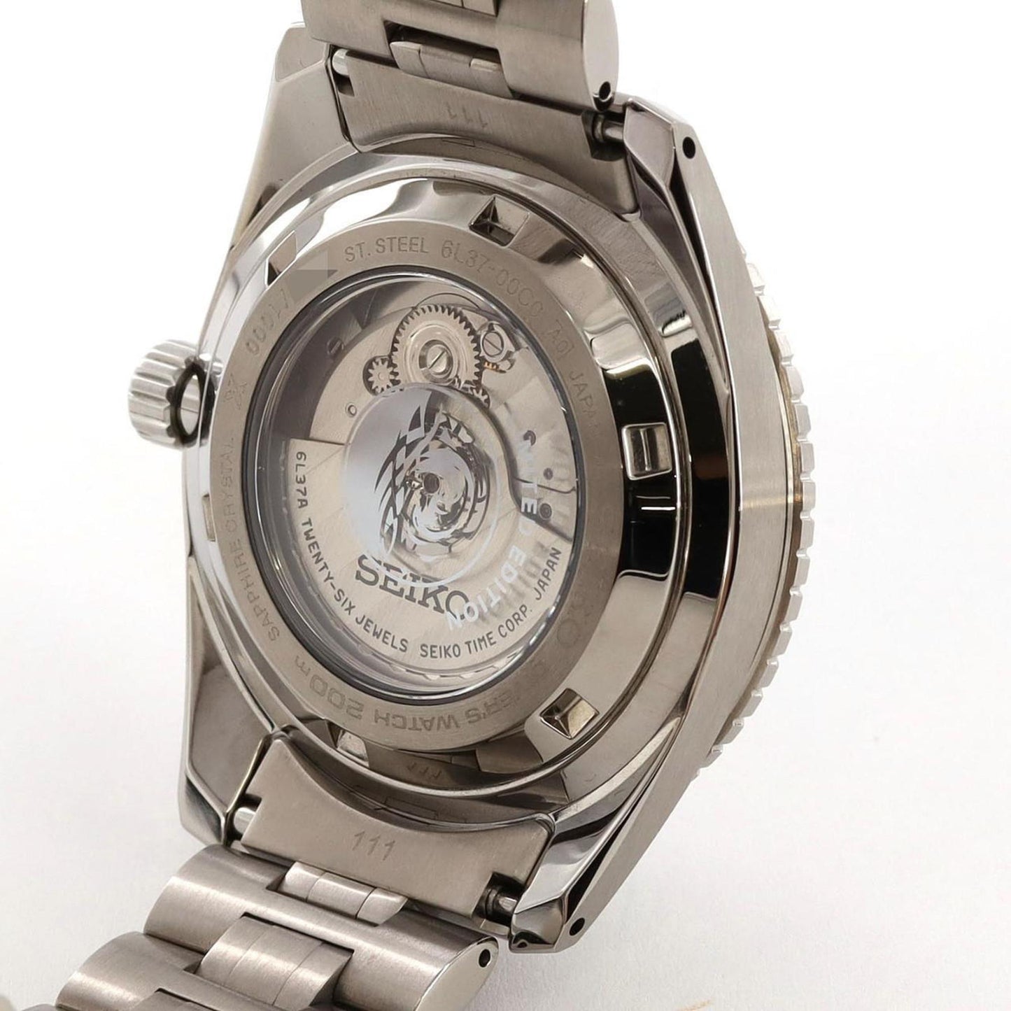 Seiko Marinemaster Limited 6L37-00C0 Sben005 Stainless Steel Automatic Watch