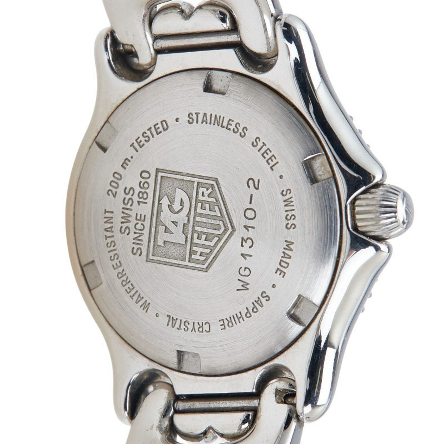 Tag Heuer Cell Watch Wg1310-2 Quartz White Dial Stainless Steel