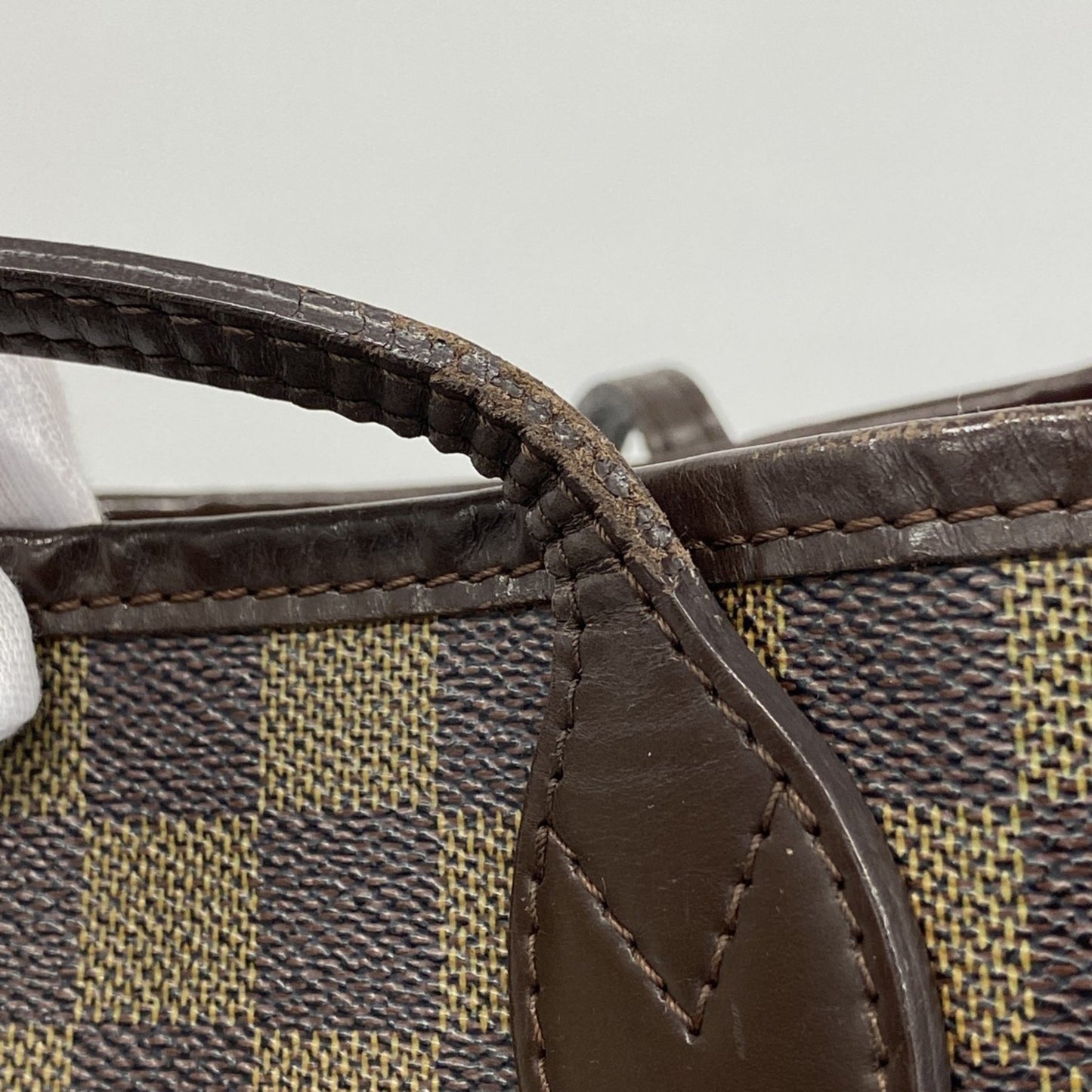 Louis Vuitton Damier Neverfull Mm Tote Bag N51105 Ebene