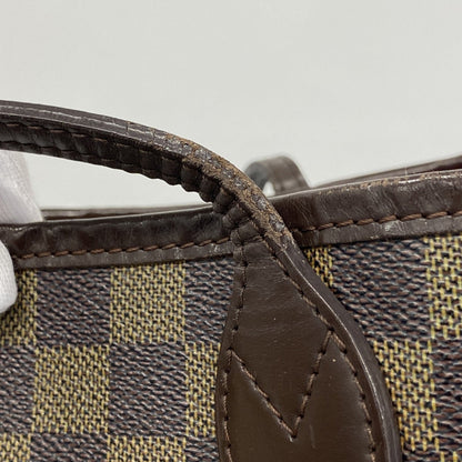 Louis Vuitton Damier Neverfull Mm Tote Bag N51105 Ebene