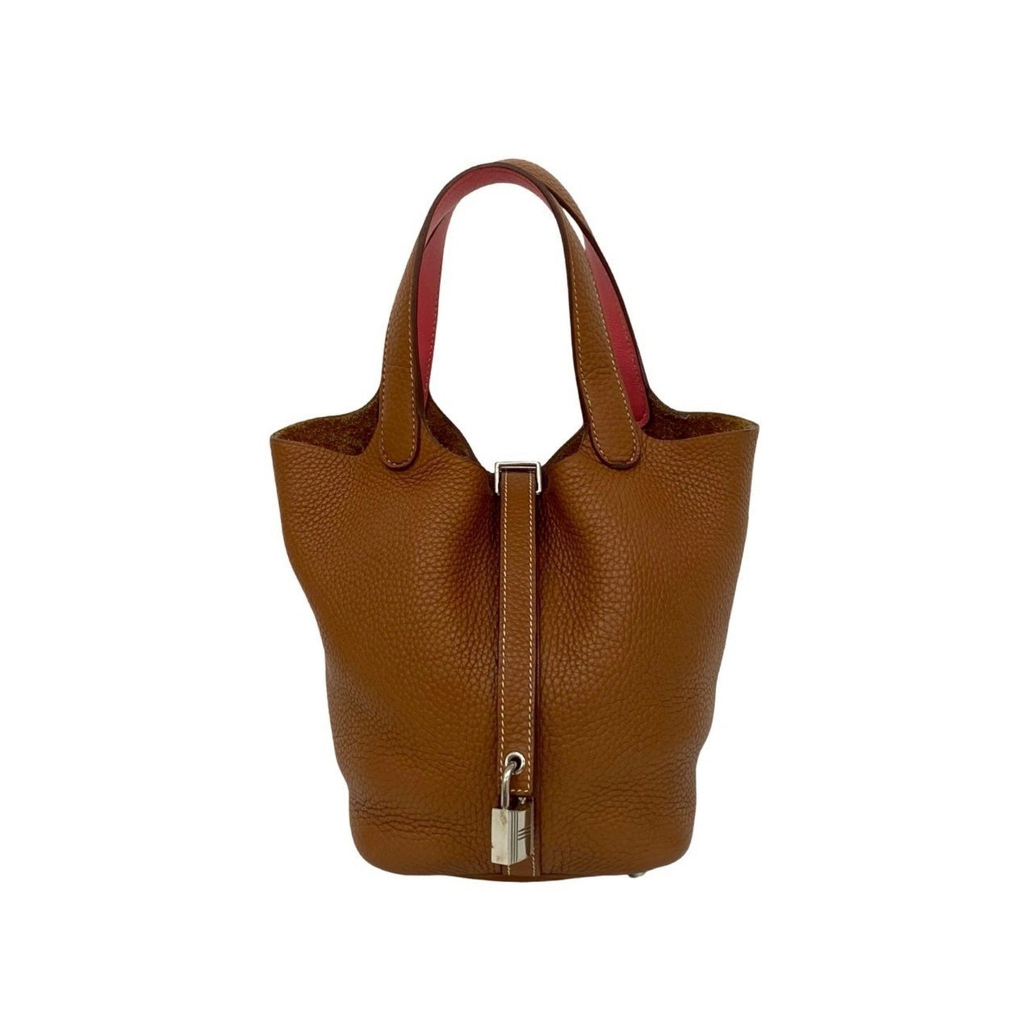 Hermes Herms Picotin Lock Pm Eclat Taurillon Clemence Swift Leather Handbag