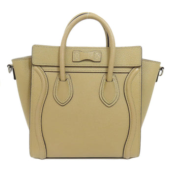 Celine Luggage Nano Handbag Calfskin