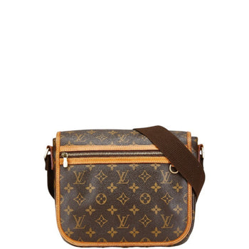 Louis Vuitton Monogram Bosphore Pm Shoulder Bag M40106 Brown Pvc Leather