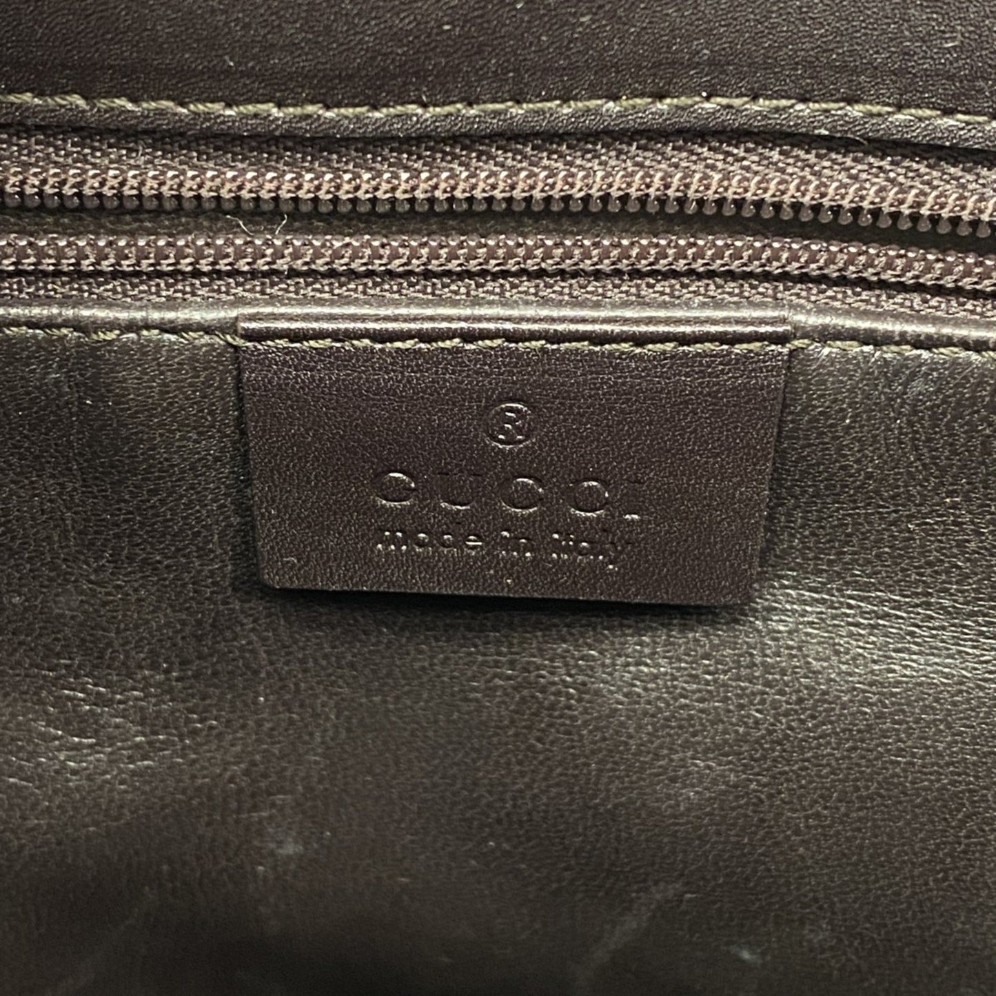 Gucci Shoulder Bag 001 3192 Leather Brown