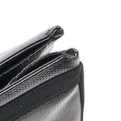Salvatore Ferragamo Vara Ribbon Embossed Tote Bag/One-Shoulder Bag Au-21 25 30 Black Leather