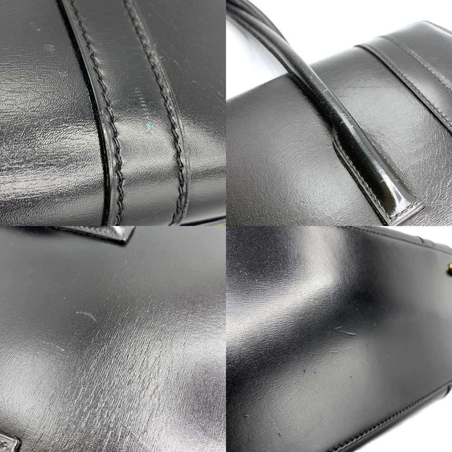 Hermes Drag 30 Box Scarf Leather Handbag