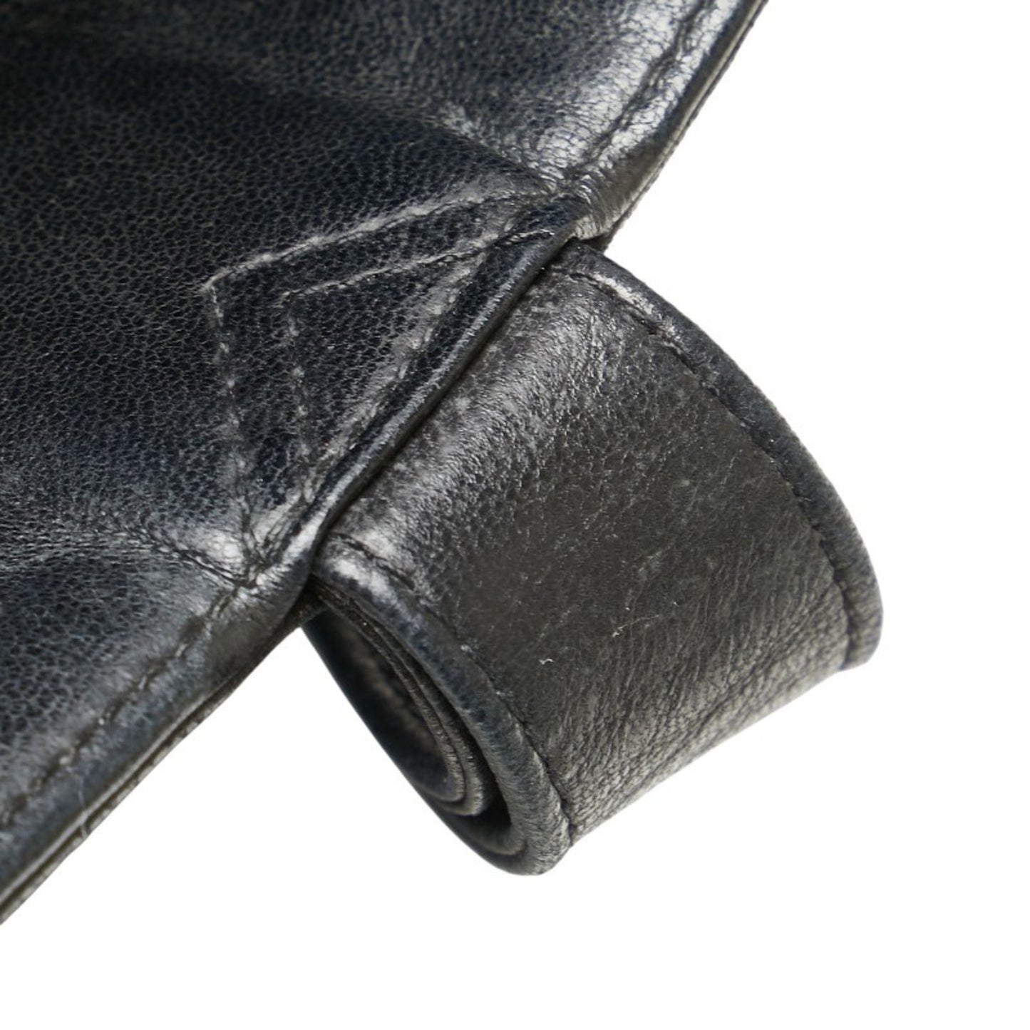 Chanel Triple Coco Mark One-Shoulder Bag In Black Lambskin