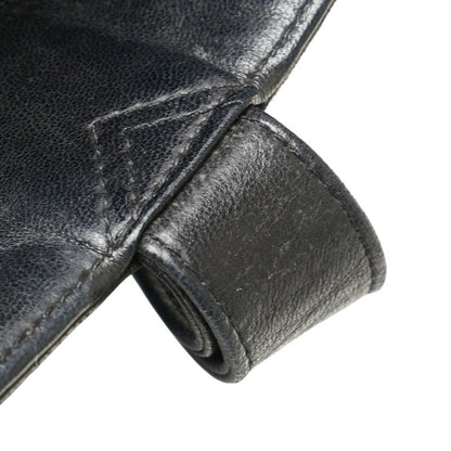 Chanel Triple Coco Mark One-Shoulder Bag In Black Lambskin