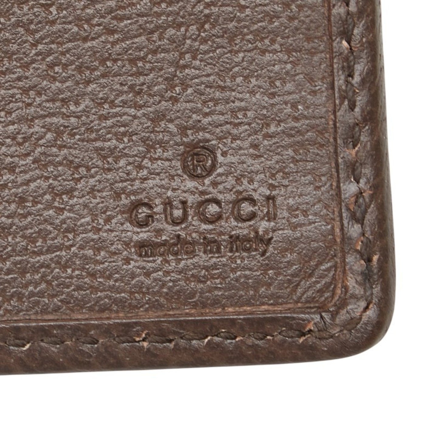 Gucci Jumbo Gg Bifold Wallet 699308 Brown Canvas