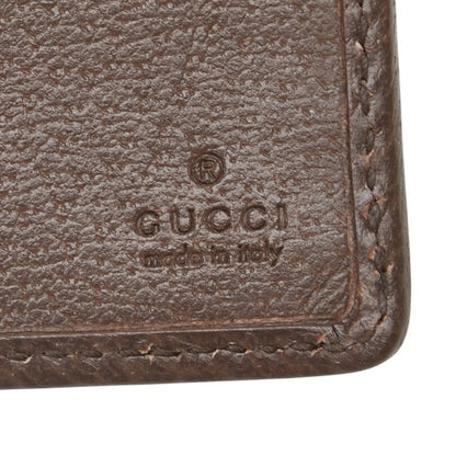 Gucci Jumbo Gg Bifold Wallet 699308 Brown Canvas