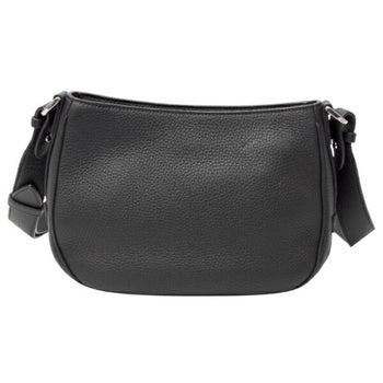 Christian Dior Saddle Soft Shoulder Bag In Black Leather