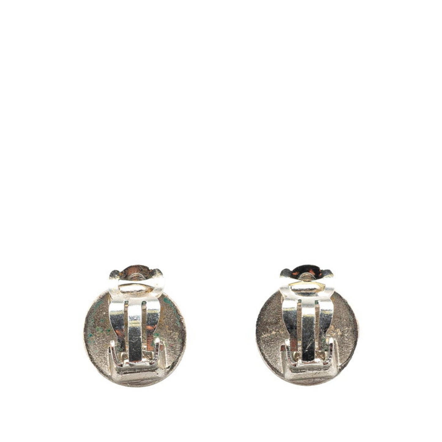 Chanel Earrings Silver Metal