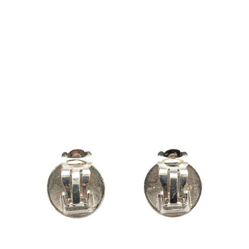 Chanel Earrings Silver Metal