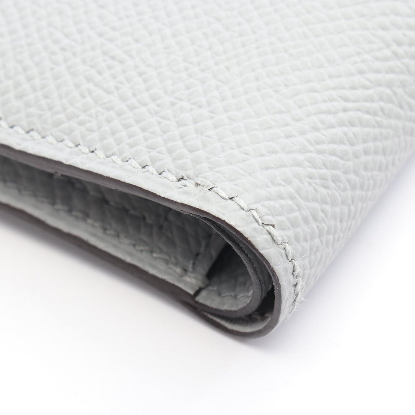 Hermes Herms Bearn Compact Bi-Fold Wallet Leather Epsom