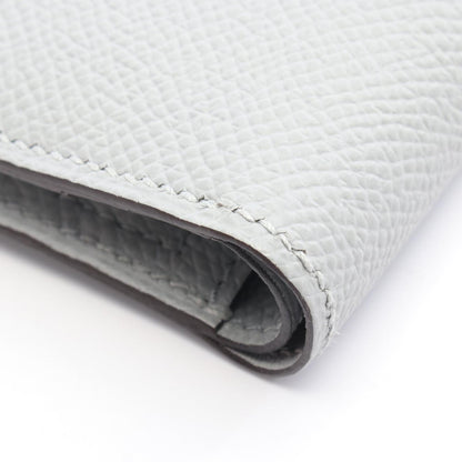 Hermes Herms Bearn Compact Bi-Fold Wallet Leather Epsom