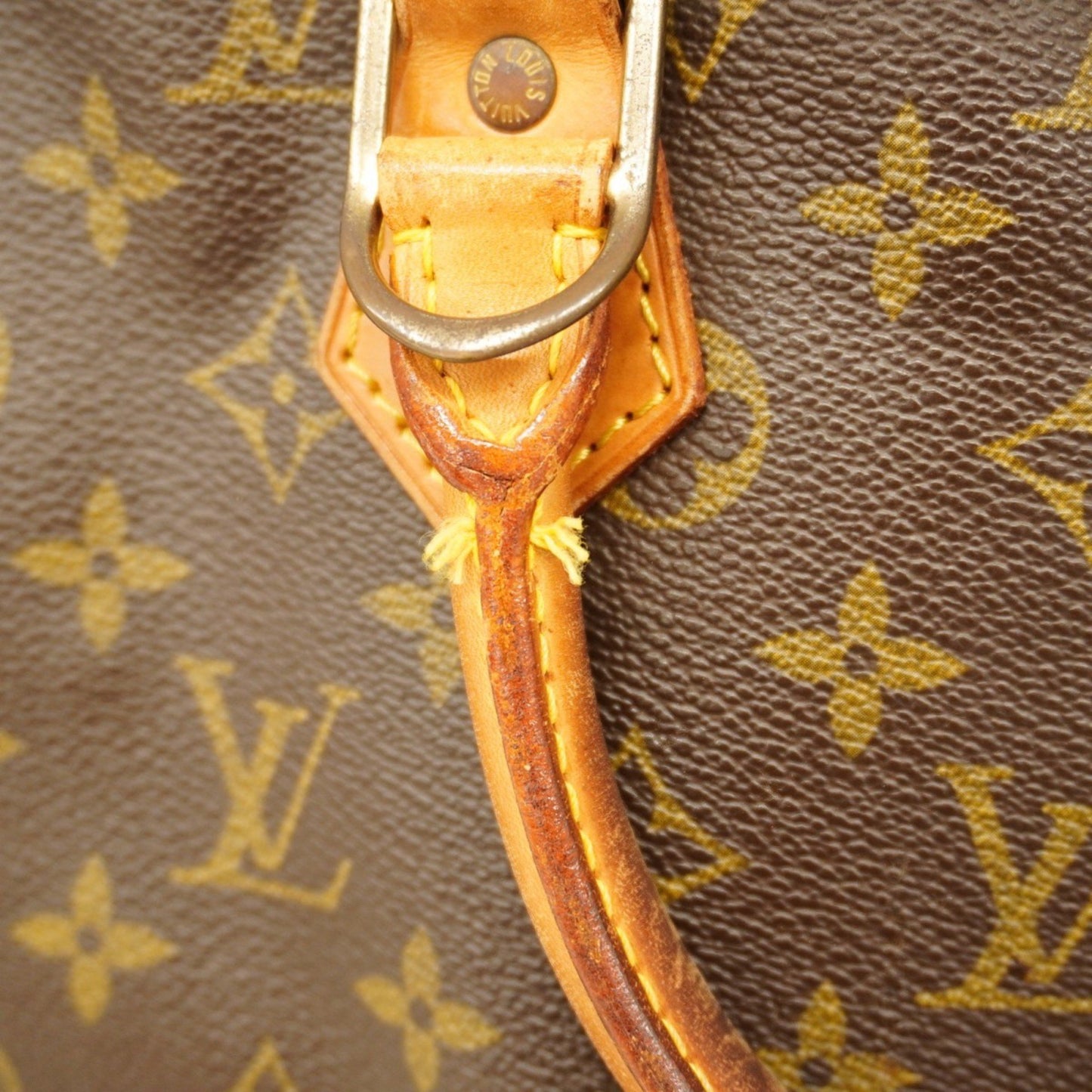 Louis Vuitton Monogram Alma Handbag M51130 Brown