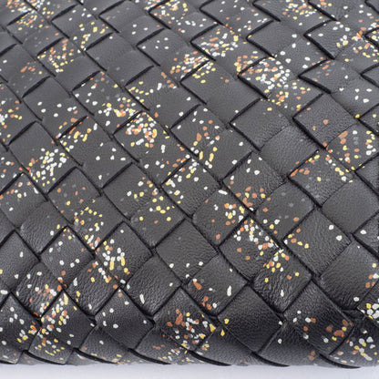 Bottega Veneta Intrecciato Micro Dot Clutch Bag 406021 Black