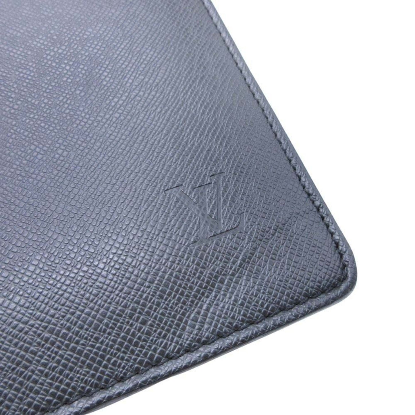 Louis Vuitton M30052 Taiga Porte-Document Rozan Business Bag Briefcase Black