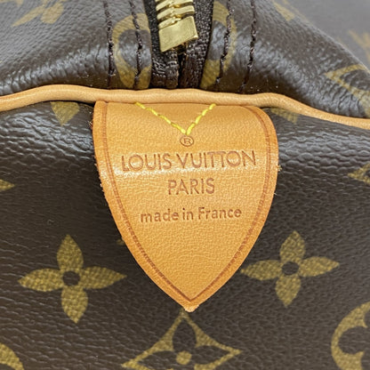 Louis Vuitton Monogram Keepall 55 Boston Bag M41424 Brown