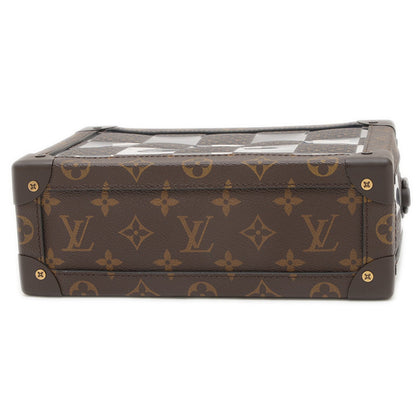 Louis Vuitton Monogram Chess Slim Soft Trunk Shoulder Bag M20871