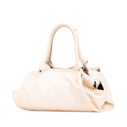 Loewe Anagram Logo Nappa Aire Handbag In Ivory