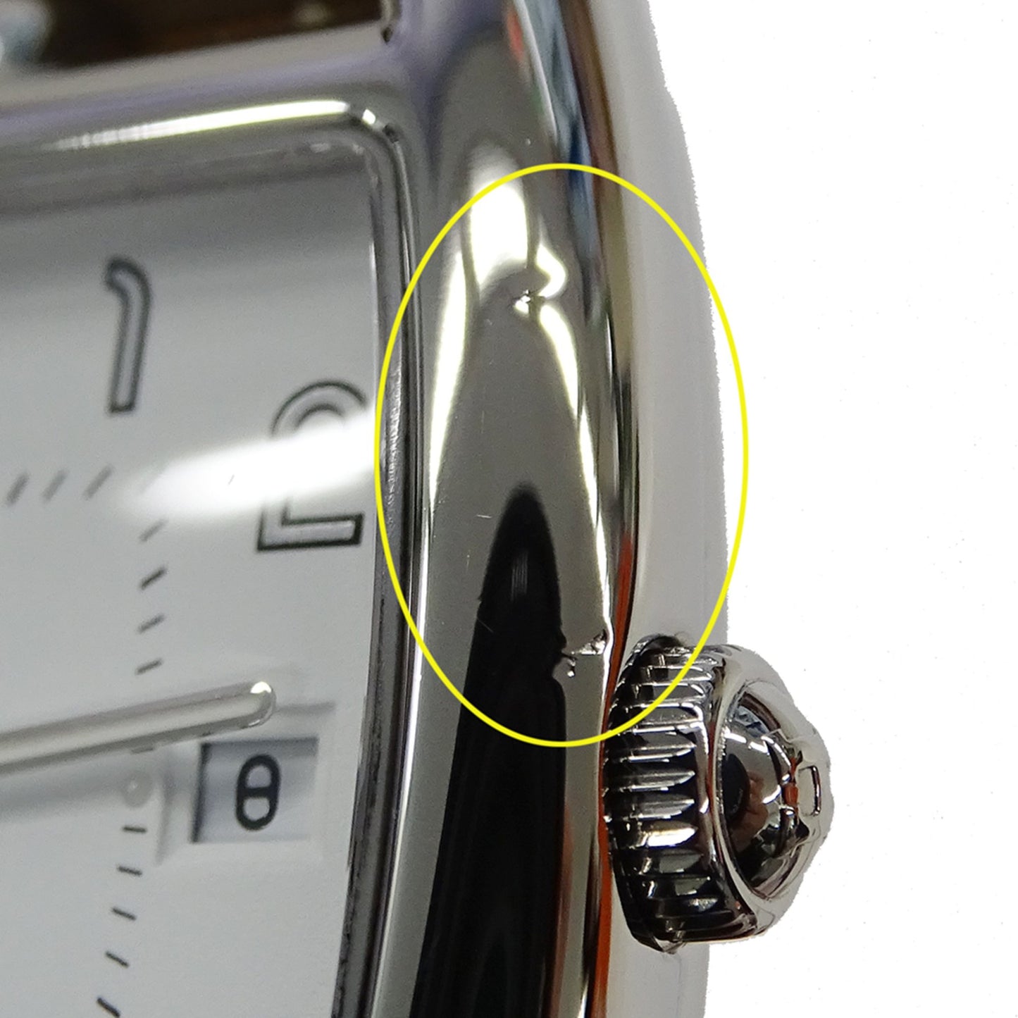 Herms Cape Cod Date Quartz Watch For Men