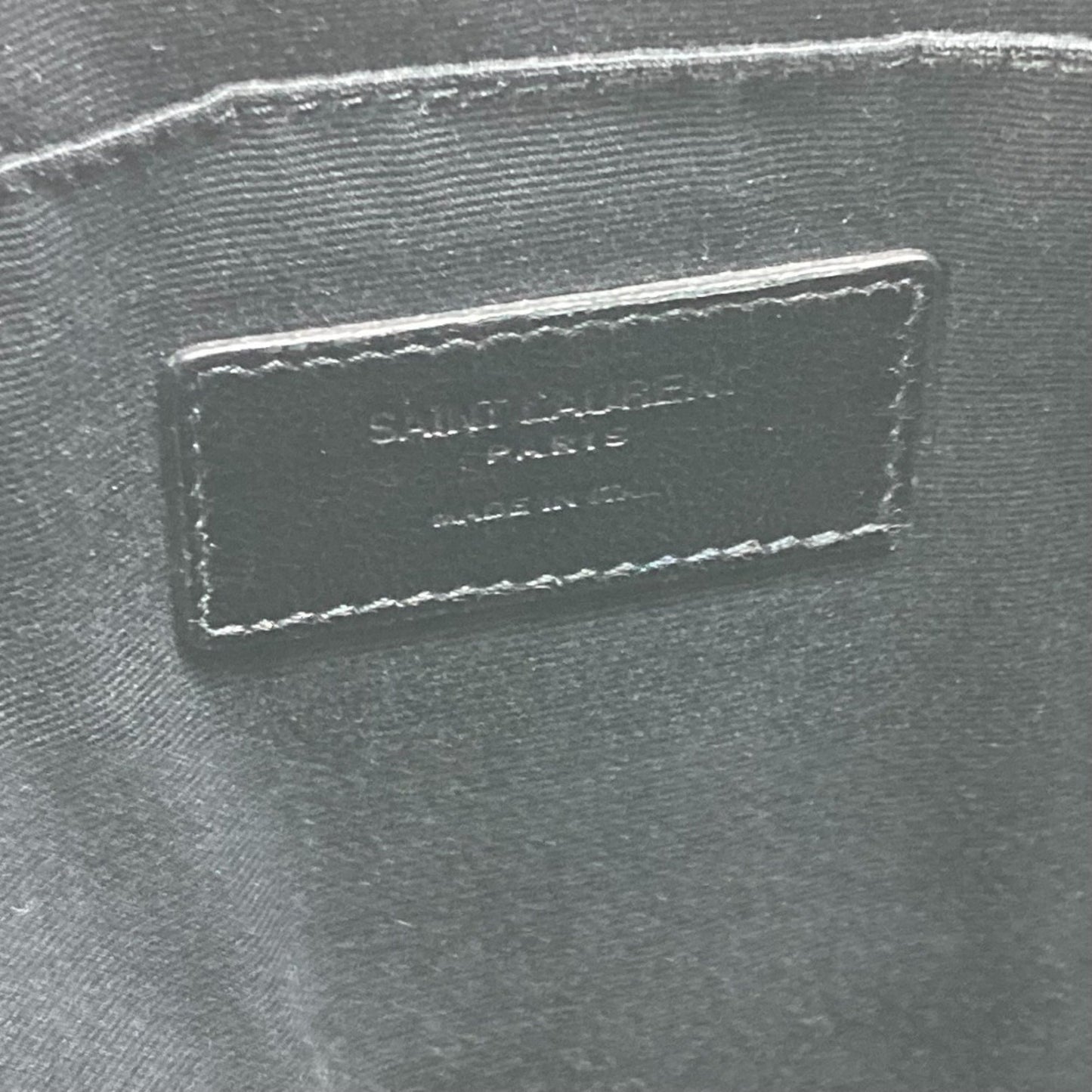 Yves Saint Laurent Saint Laurent Paris 397294 Pouch Saint Laurent Mini Zip Tablet Sleeve Clutch Bag