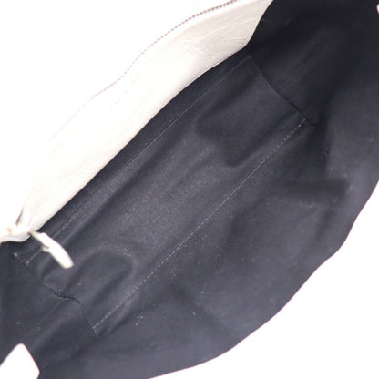 Balenciaga Balenciaga Balbes Small Handbag 671404 Mouton Leather White 2Way