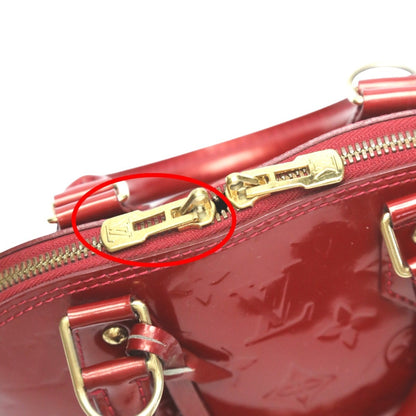 Louis Vuitton Louis Vuitton Handbag 2Way Bag Monogram Alma Bb Vernis M90174 Red